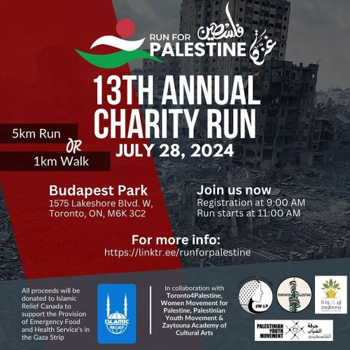 Run for Palestine - 13th Annual Charity Run