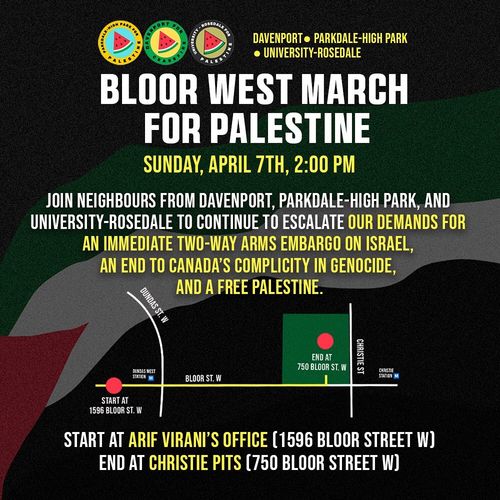 Bloor West March for Palestine