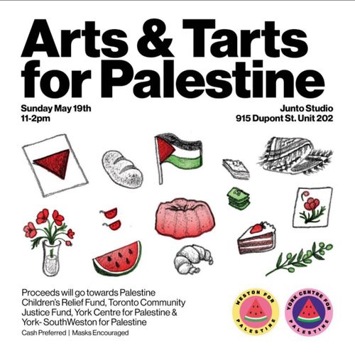 Arts and Tarts for Palestine